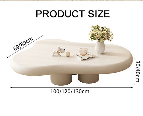 Ealing Quintus Coffee Table, Cream | Coffee Table | Tea Table 