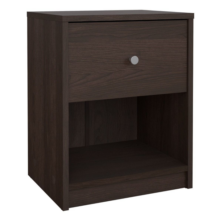 Shenley Bedside 1 Drawer in Coffee | Bedside Cabinet | Bedside Cabinets | Bedroom Cabinet