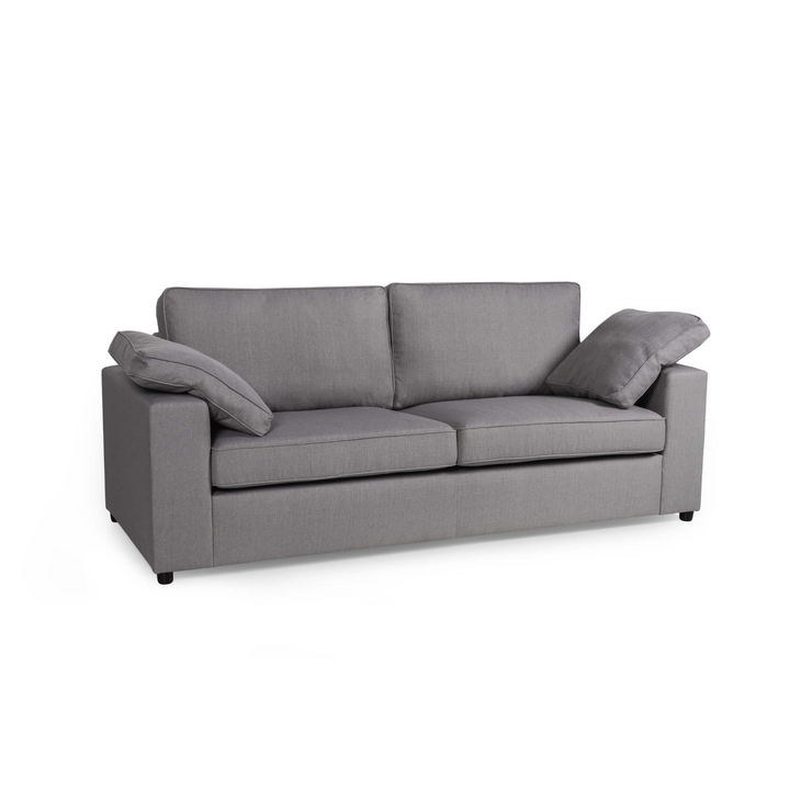 Thornaby Fabric Sofa 3S Silver | Fabric Sofa | Three Seater Sofa | Sofa