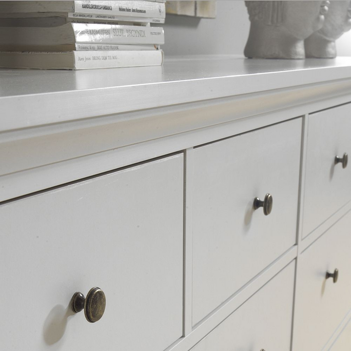 Solihull Chest of 8 Drawers in White | Chest of Drawers | Drawers 