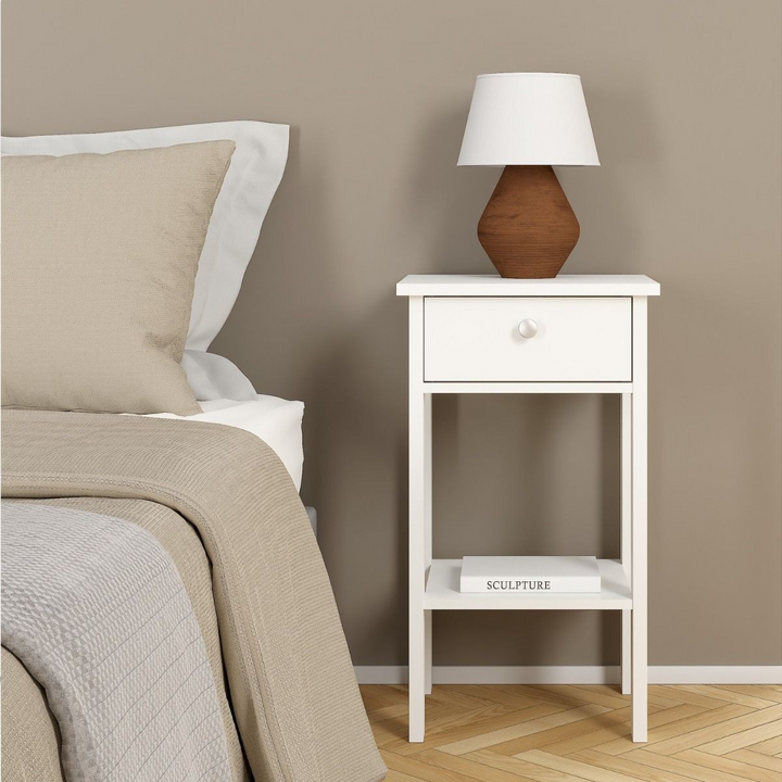 Hindley Bedside Table with 1 Drawer | Bedside Cabinet | Bedside Cabinets | Bedroom Cabinet