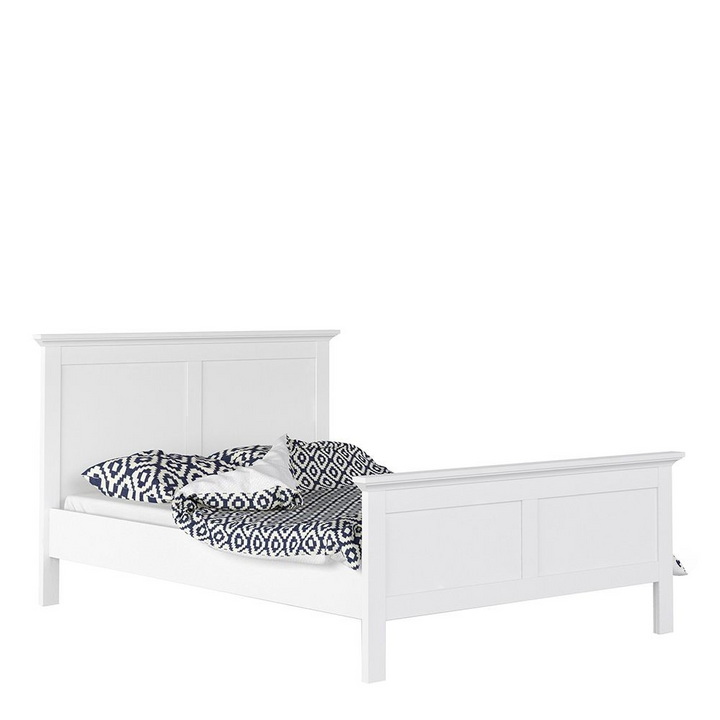 Solihull Double Bed (140 x 200) in White | Beds | Double Bed