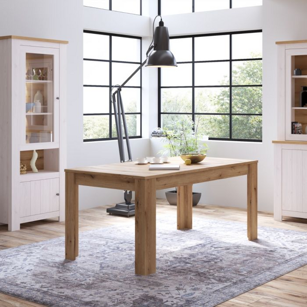 Rainham Extending Dining Table 160-200cm in Oak | Dining Table