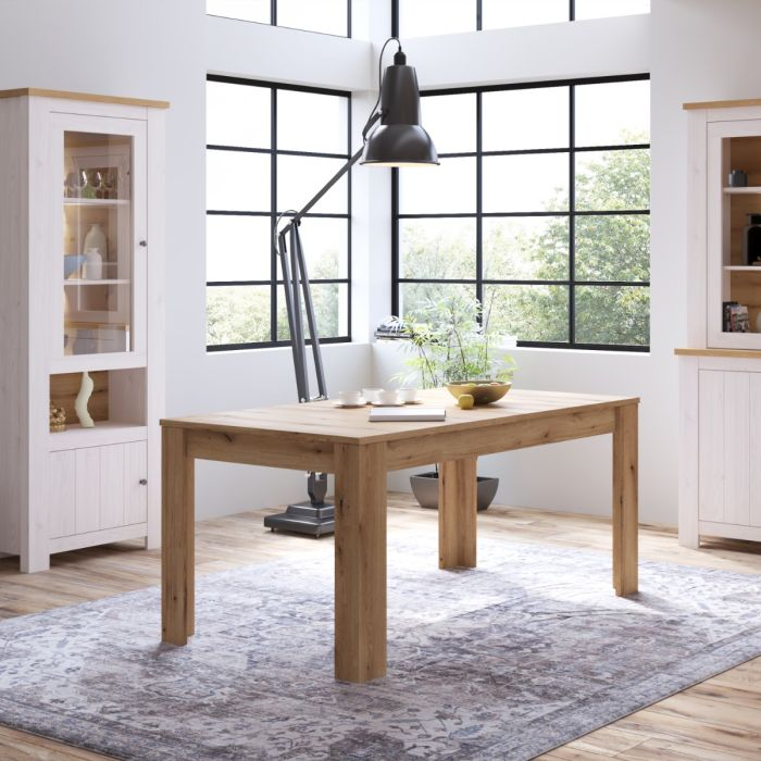 Rainham Extending Dining Table 160-200cm in Oak | Dining Table