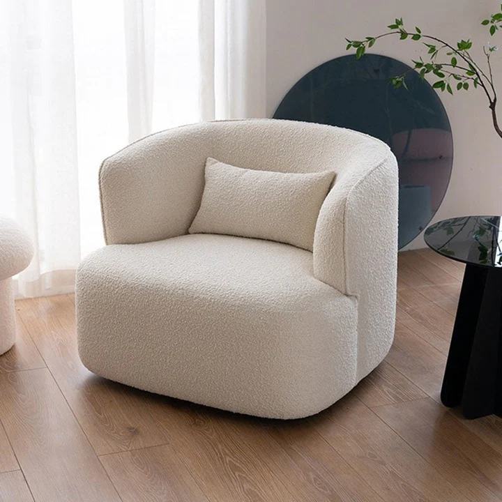 Swinton Armchair, Boucle, Without Cushion | Armchair | Arm Chair 