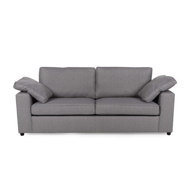 Thornaby Fabric Sofa 3S Silver | Fabric Sofa | Three Seater Sofa | Sofa