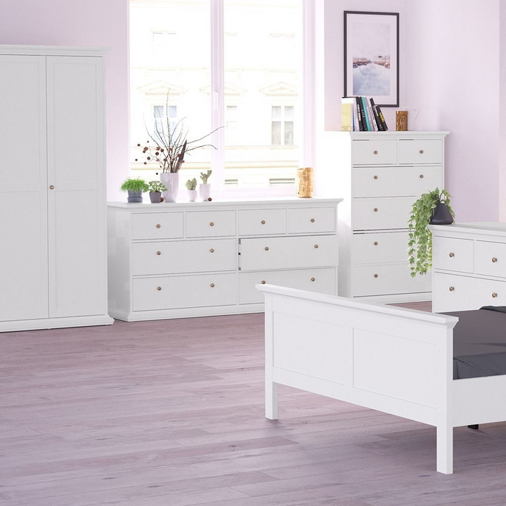 Solihull Chest of 8 Drawers in White | Chest of Drawers | Drawers 