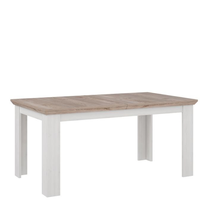 Huyton Extending Dining Table 160-207cm in Oak Nelson/Snowy Oak | Dining Table