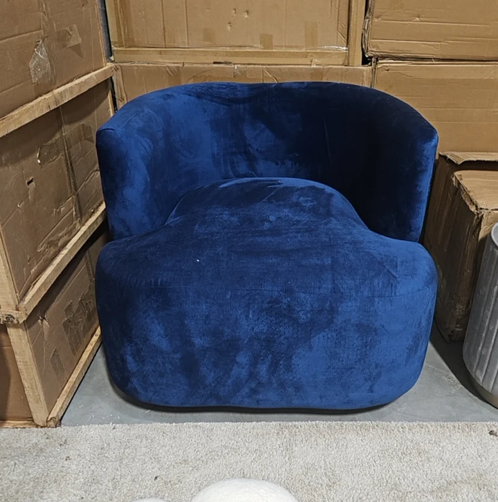 Swinton Armchair, Velvet, Without Cushion | Armchair | Arm Chair 