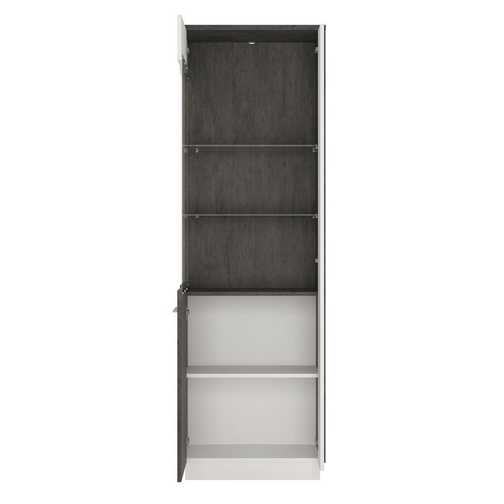 Grantham Tall Glazed Display Cabinet (LH) | Dining Cabinet | Dining Cabinets