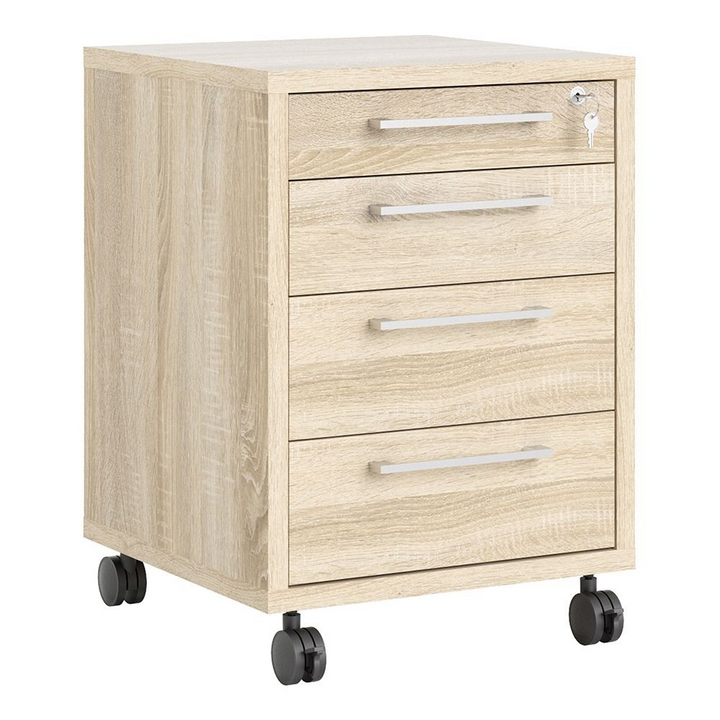 Beeston Mobile Cabinet in Oak | Living Room Cabinets | Living Room Cabinet