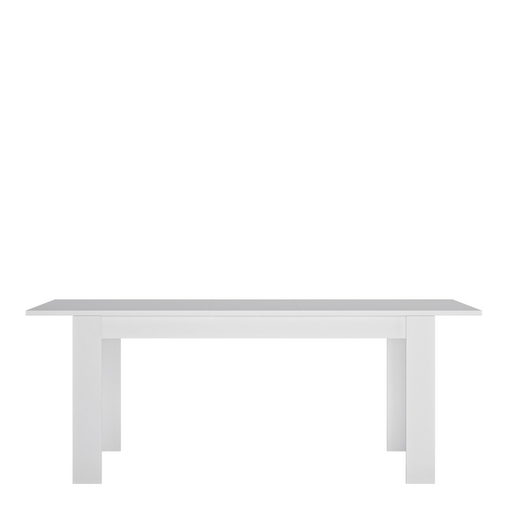 Earley Large Extending Dining Table 160-200cm in White and High Gloss | Dining Table