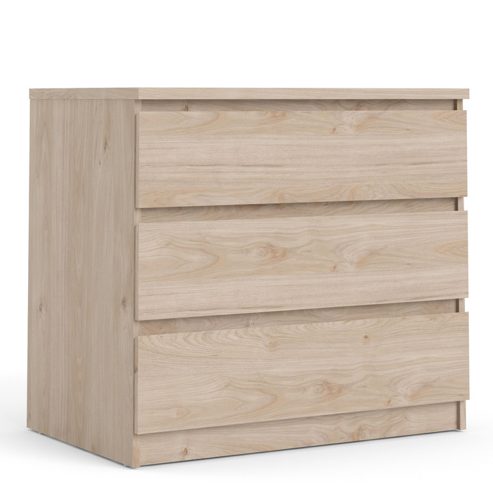 Brook Chest of 3 Drawers in Jackson Hickory Oak | Chest of Drawers | Drawers 