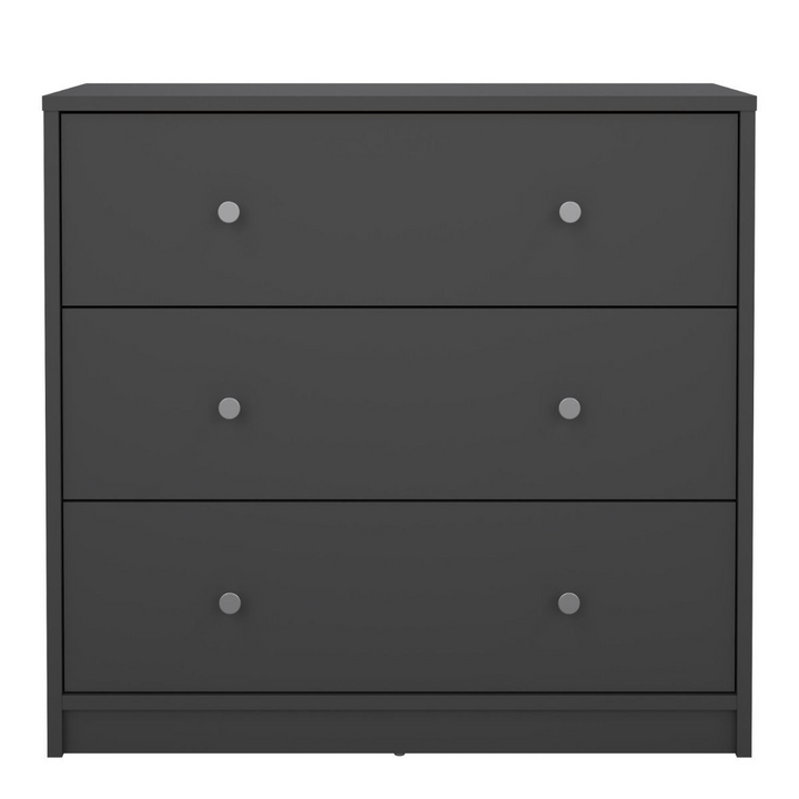 Shenley Chest of 3 Drawers in Grey | Chest of Drawers | Drawers 