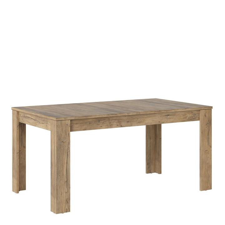 Ecclesfield Extending Dining Table 160-200cm in Chestnut and Matera Grey | Dining Table