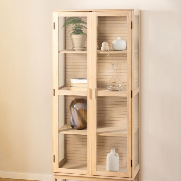 Bicester Display Cabinet in White | Dining Cabinet | Dining Cabinets