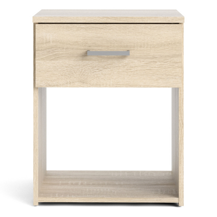 Longton Bedside 1 Drawer in Oak | Bedside Cabinet | Bedside Cabinets | Bedroom Cabinet