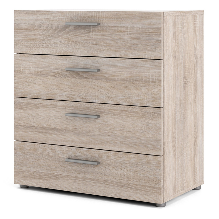 Ende Chest of 4 Drawers in Truffle Oak | Chest of Drawers | Drawers 