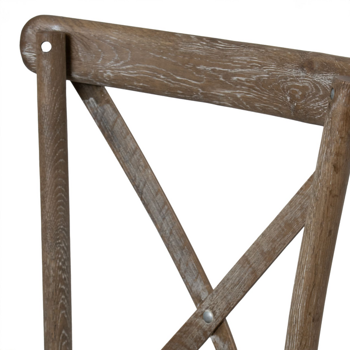 Sutton Oak Cross Back Dining Chair | Dining Chair | Oak Dining Chair