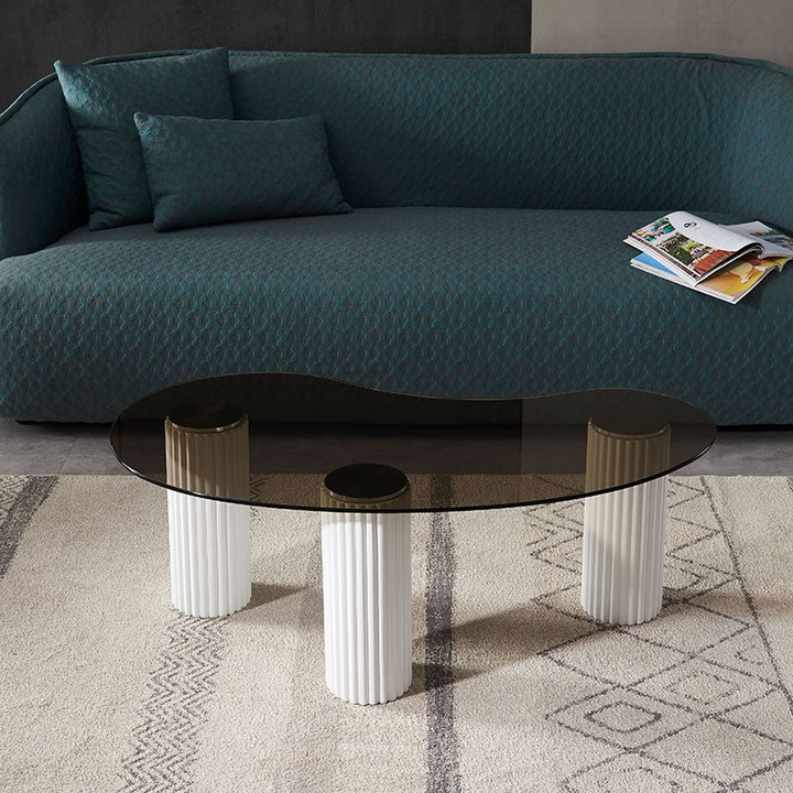 Aylesbury Coffee Table, Glass | Coffee Table | Tea Table 