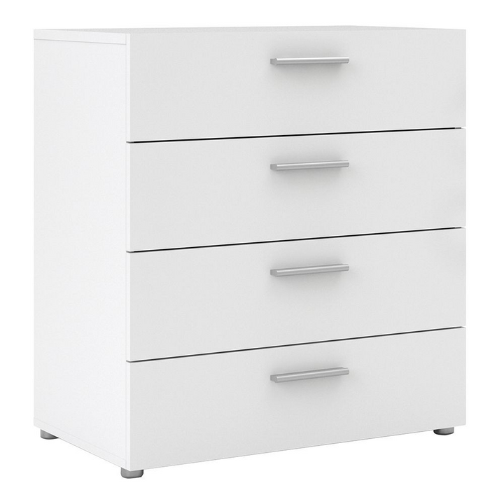 Ende Chest of 4 Drawers in White | Chest of Drawers | Drawers 