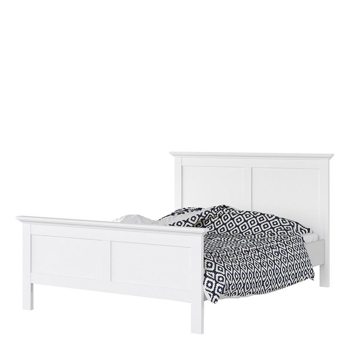 Solihull Double Bed (140 x 200) in White | Beds | Double Bed