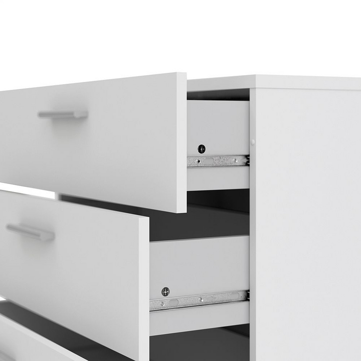 Ende Chest of 4 Drawers in White | Chest of Drawers | Drawers 