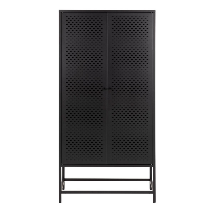 Carshalton 2 Door Cabinet in Matt Black | Dining Cabinet | Dining Cabinets