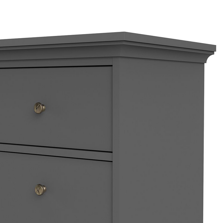 Solihull Chest of 8 Drawers in Matt Grey | Chest of Drawers | Drawers 