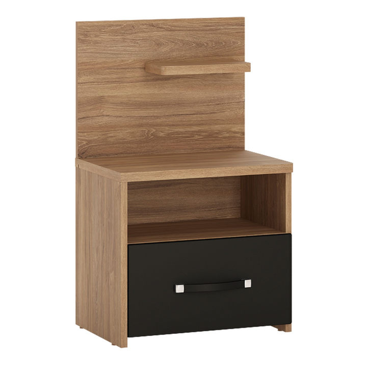 Farnworth 1 Drawer Bedside with Open Shelf| Bedside Cabinet | Bedside Cabinets | Bedroom Cabinet 