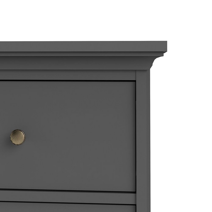 Solihull Chest of 4 Drawers in Matt Grey | Chest of Drawers | Drawers 