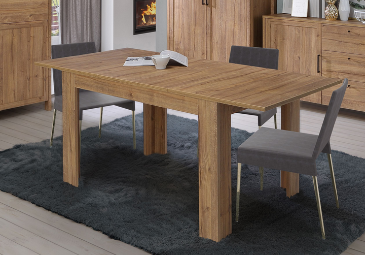 Abingdon Extending Dining Table 120-148cm in Waterford Oak | Dining Table