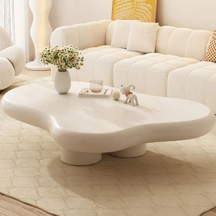 Ealing Quintus Coffee Table, Cream | Coffee Table | Tea Table 