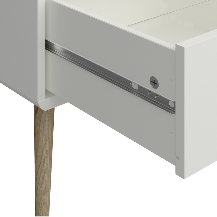 Hanwell 4+4 Wide Chest in Off White | Chest of Drawers | Drawers 