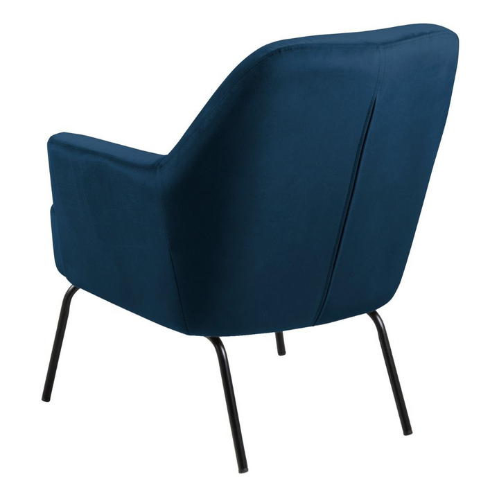 Llanelli Lounge Chair in Navy Blue | Lounge Chair | Lounge Chairs