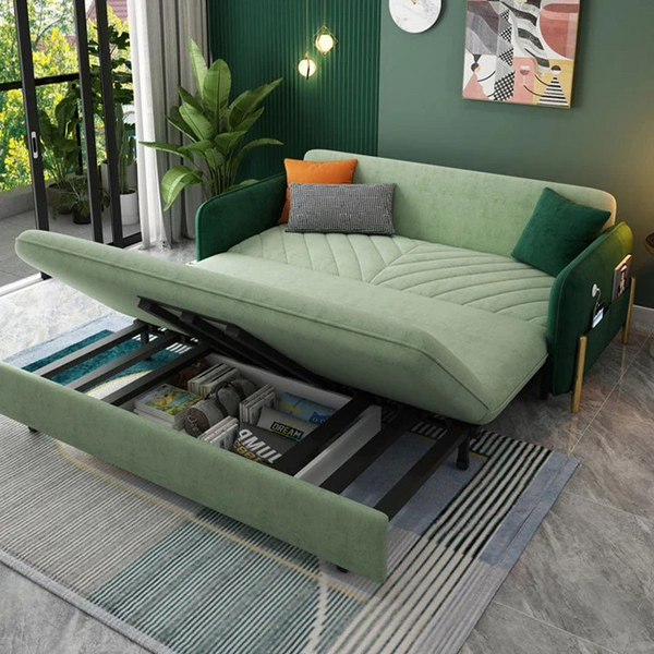 Southall Two Seater Sofa Bed, Green | Sofa Bed | 2 Seater Sofa | Sofa | Two Seater Sofa Bed