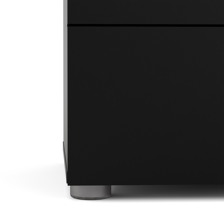 Ende Chest of 4 Drawers in Black | Chest of Drawers | Drawers 