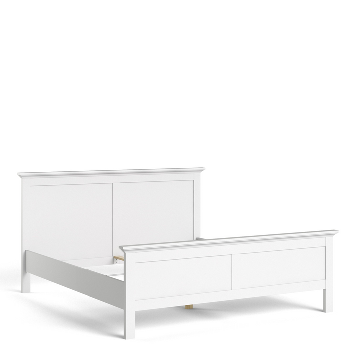 Solihull Super King Bed (180 x 200) in White | Beds | King Bed