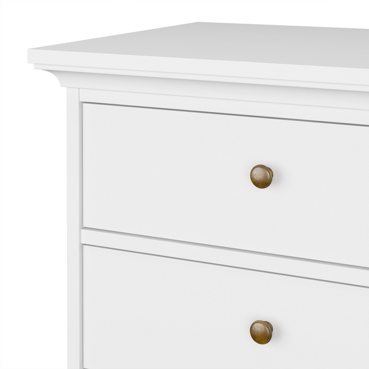 Solihull Chest 5 Drawers in White | Chest of Drawers | Drawers 