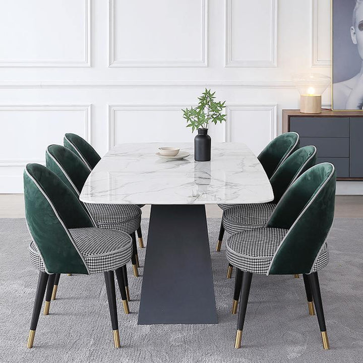 Acomb Dining Table, Marble | Dining Table | Marble Dining Table