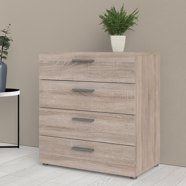 Ende Chest of 4 Drawers in Truffle Oak | Chest of Drawers | Drawers 