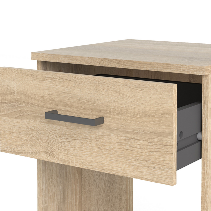 Longton Bedside 1 Drawer in Oak | Bedside Cabinet | Bedside Cabinets | Bedroom Cabinet