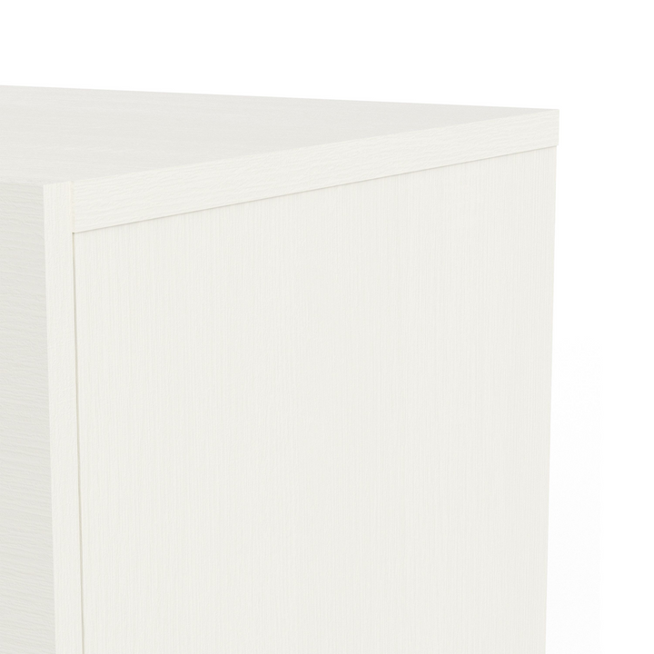 Ende Bedside 2 Drawers in White Woodgrain | Bedside Cabinet | Bedside Cabinets | Bedroom Cabinet