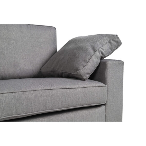 Thornaby Fabric Sofa 3S Silver | Fabric Sofa | Three Seater Sofa | Sofa