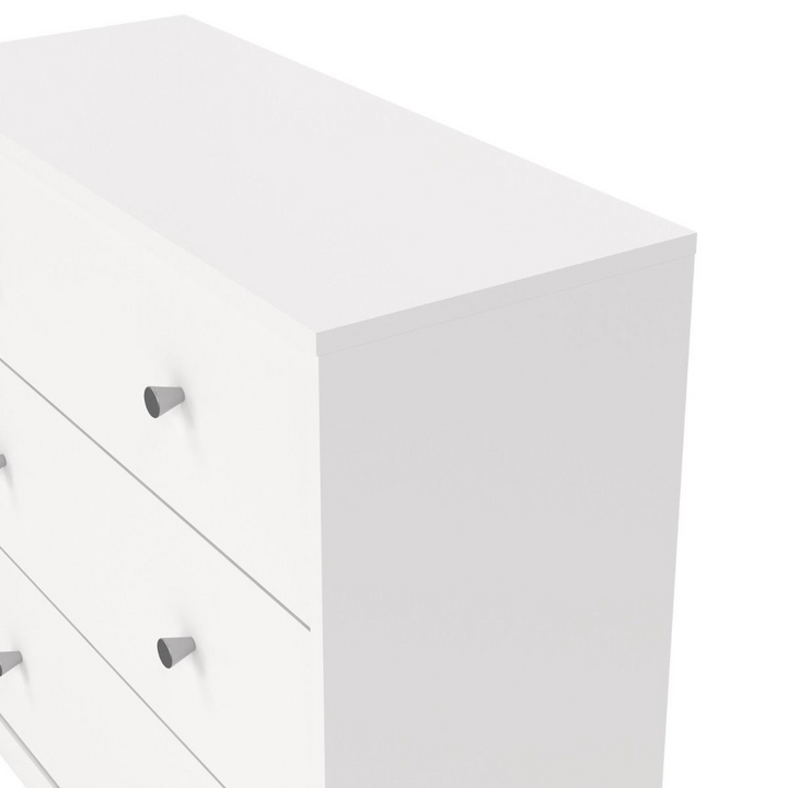 Shenley Chest of 3 Drawers in White | Chest of Drawers | Drawers 