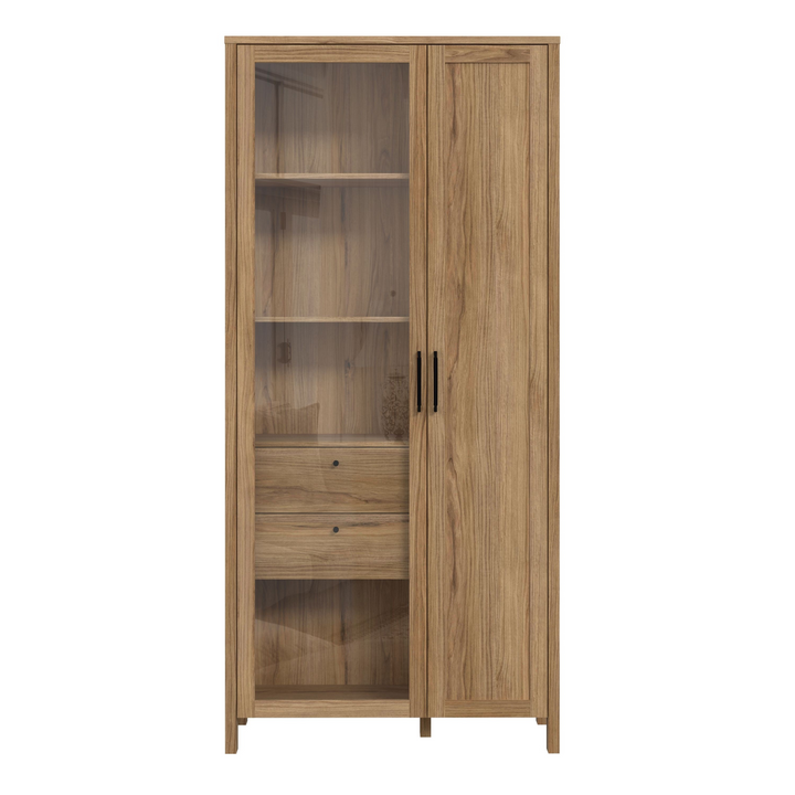 Magna Brun Display Cabinet in Waterford Oak | Dining Cabinet | Dining Cabinets