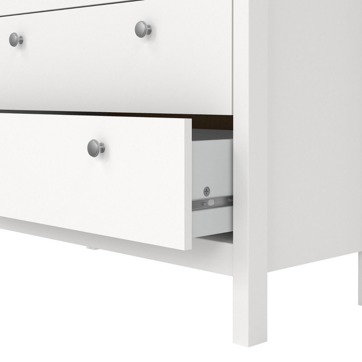 Hindley Chest 3+2 Drawers in White | Chest of Drawers | Drawers 