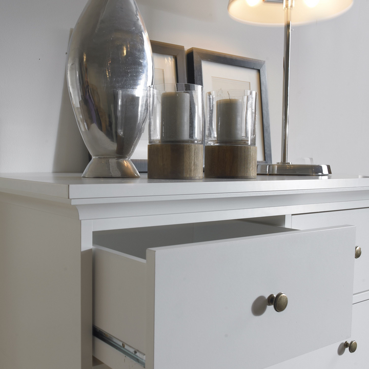 Solihull Chest of 6 Drawers in White | Chest of Drawers | Drawers 