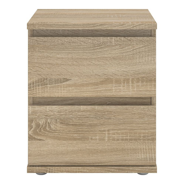 Bury Bedside 2 Drawer in Oak | Bedside Cabinet | Bedside Cabinets | Bedroom Cabinet