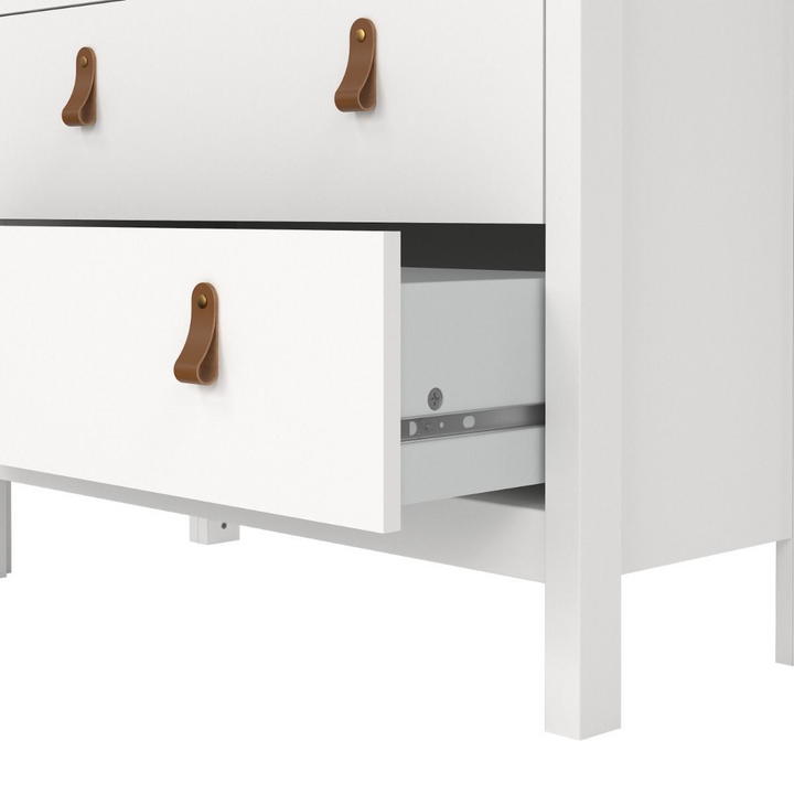 Droitwich China Cabinet 2 Glass Doors with 3 Drawers in White | Dining Cabinet | Dining Cabinets